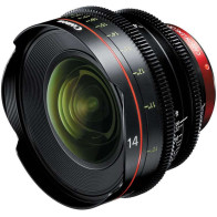 CN-E14MM T3.1 LF (M) Canon Obiettivo compatto T3.1 da 14 mm attacco EF (scala distanze in METRI)