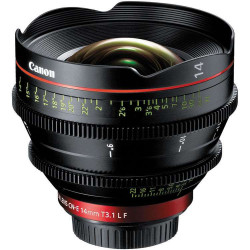 CN-E14MM T3.1 LF (M) Canon Obiettivo compatto T3.1 da 14 mm attacco EF (scala distanze in METRI)