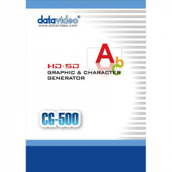 Generatore di caratteri grafici HD / SD Datavideo per Windows