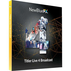 Titler live 5 Broadcast New Blue FX Software