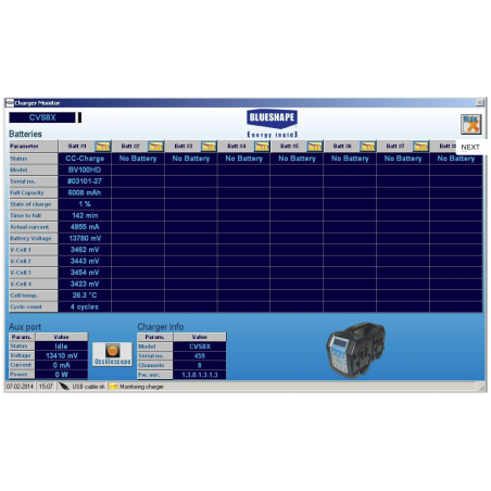 BSCVMON Blueshape Sistema Software Blueshape per Windows