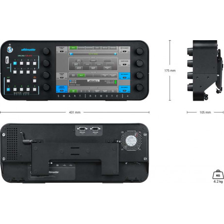 Ultimatte Smart Remote 4 Blackmagic Design Pannello di Controllo remoto per Ultimatte 12