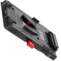 UNIX-7V2 HEDBOX piastra professionale V-Mount -3 D-tap-USB-DC 7,2V