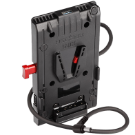 UNIX-DC HEDBOX piastra professionale V-Mount-3 D-tap-USB-DC 12V-connettore Jack