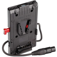 UNIX-4X HEDBOX piastra professionale V-Mount-3 D-tap-USB-DC 12V-connettore XLR 4 pin Femmina