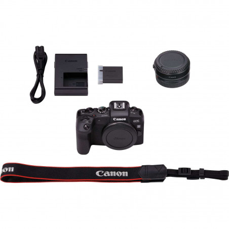 EOS-RP Canon fotocamera mirrorless Full-Frame CMOS Sensor solo corpo + Adapter EF-EOS