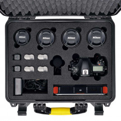 Valigia rigida HPRC2460 per NIKON D850 FILMMAKER'S KIT