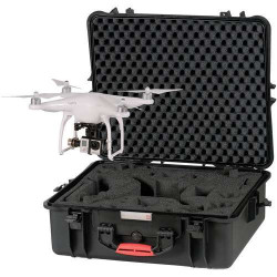 Hard Case HPRC per DJI PHANTOM 2/2 VISION/2 VISION+, BLACK/RED FOAM