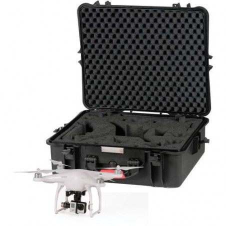 Hard Case HPRC per DJI PHANTOM 2/2 VISION/2 VISION+, BLACK/RED FOAM