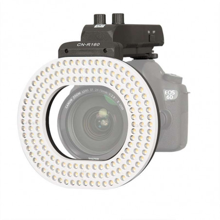 CN-R160 Nanguang lampada LED Bicolor per videocamera