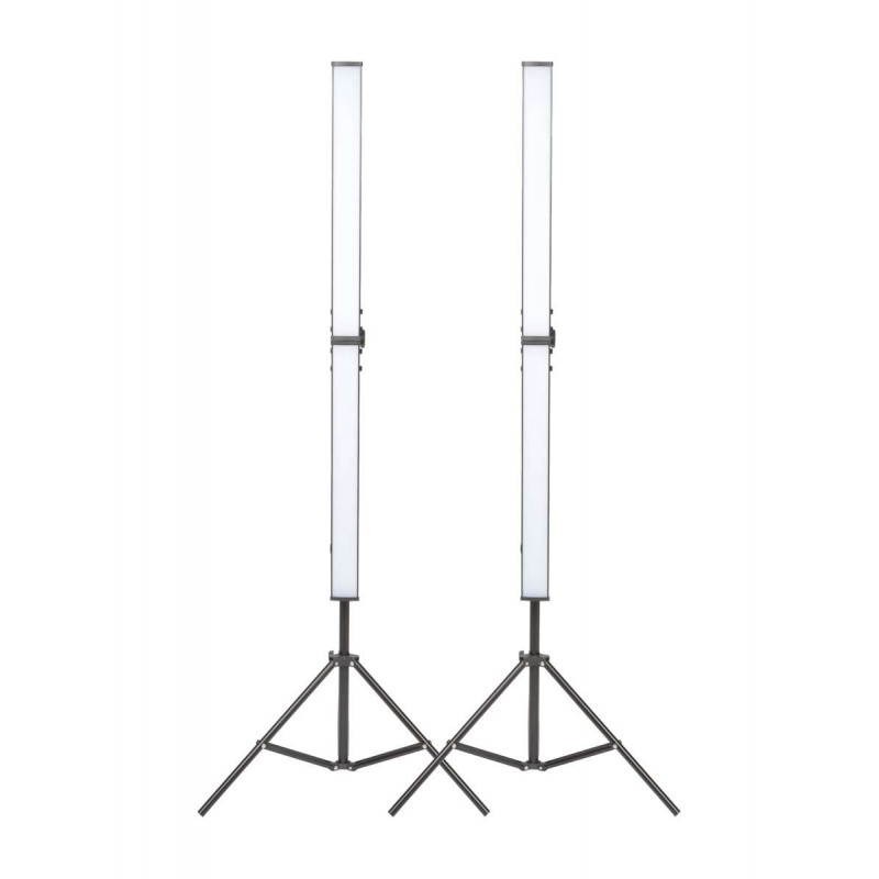 LG-LE60 Ledgo Kit di 4 Lampade da studio a LED  + 2 Light stand
