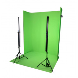 LG-LE60 Ledgo Kit di 4 Lampade da studio a LED  + 2 Light stand
