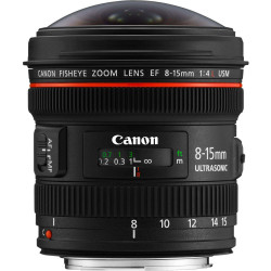 EF 8-15mm f/4.0 L USM FISHEYE Canon Obiettivo zoom fisheye 8-15mm