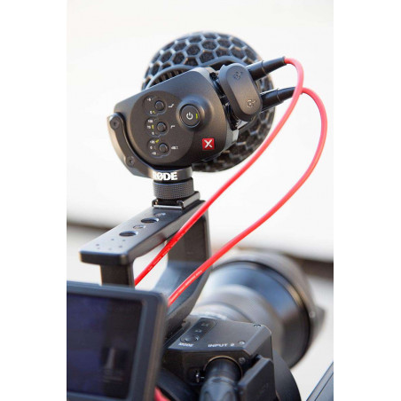 SVMX Rycote Rode microfono Stereo con uscita XLR