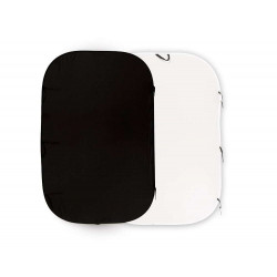 Fondale Lastolite ripiegabile Bianco / Nero 180 x 275 cm