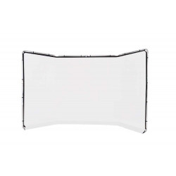 Fondale Lastolite panoramico in tessuto da 4m colore bianco