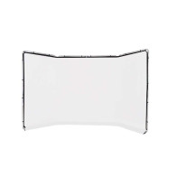 Fondale Lastolite panoramico in tessuto da 4m colore bianco