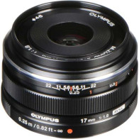M.ZD-17B 17 mm 1:1.8 OLYMPUS M.ZUIKO Digital obiettivo Micro 4/3  Premium Black
