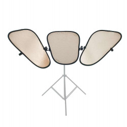 Triflector Mk II Lastolite con pannelli bifacciali Sunfire / Argento