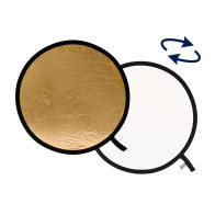 Pannello Lastolite circolare Oro / Bianco Ø 95 cm