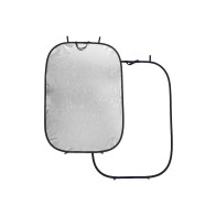 Pannello Lastolite rettangolare argento/bianco 180X125 cm