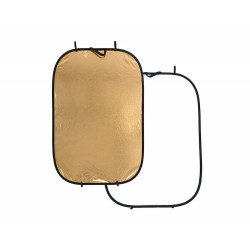 Pannello Lastolite Rett.Oro/Bianco 180X125Cm