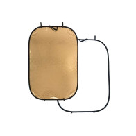 Pannello Lastolite Rett.Oro/Bianco 180X125Cm