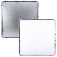 Tessuto Lastolite per skylite 2mX2m silver e bianco