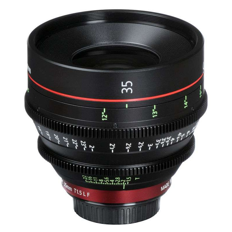 CN-E35MM T1.5 LF (M) Canon Ottica Fissa (Scala delle distanze in metri)