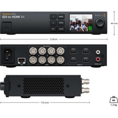 Teranex Mini SDI to HDMI 8K Blackmagic