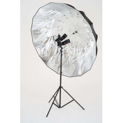 Mega ombrello Lastolite parabolico diametro 157 cm silver