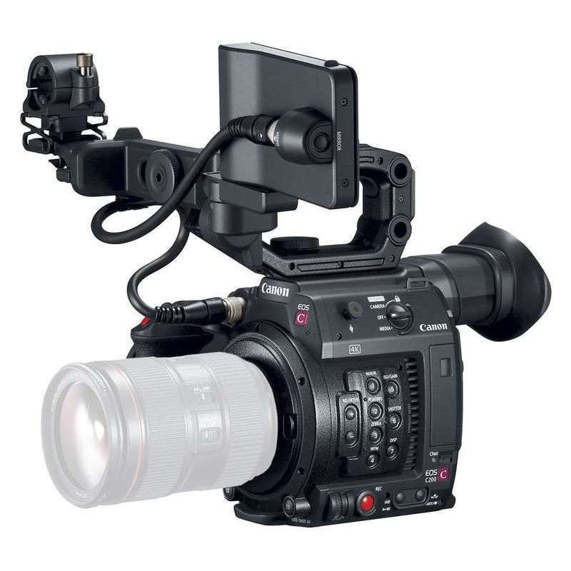 EOS C200 Canon videocamera 4K a 50P e/o Full HD a 120P