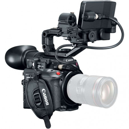 Set EOS C200 Canon videocamera 4K a 50P e/o Full HD a 120P + obiettivo Canon CN-E18-80 mm