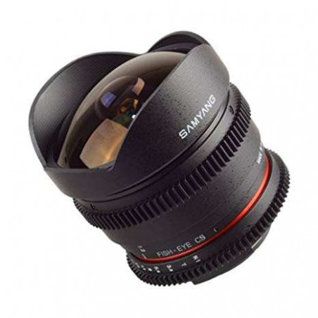 SY81VE Samyang obiettivo 8mm T3.1 Fish Eye CS II SONY E