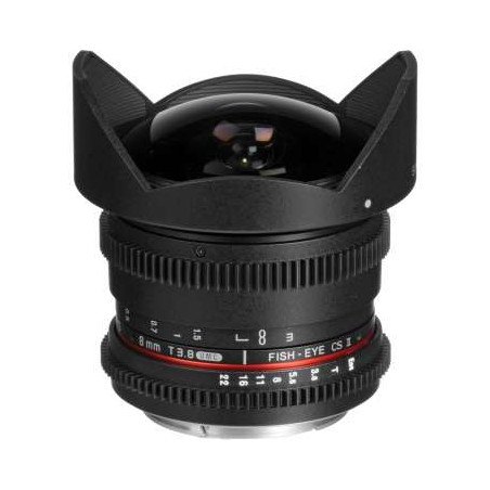 SY81VF Samyang obiettivo 8mm T3.1 Fish Eye CS II FUJY X