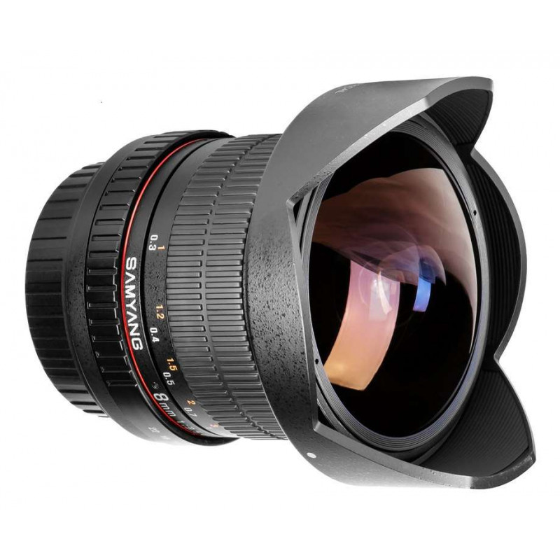 SY81VX Samyang obiettivo 8mm T3.1 Fish Eye CS II FUJY X