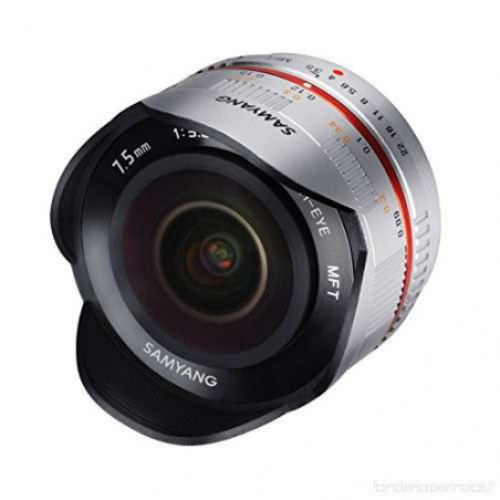 SY75VT Samyang obiettivo 7,5mm T3.1 Fish Eye MFT