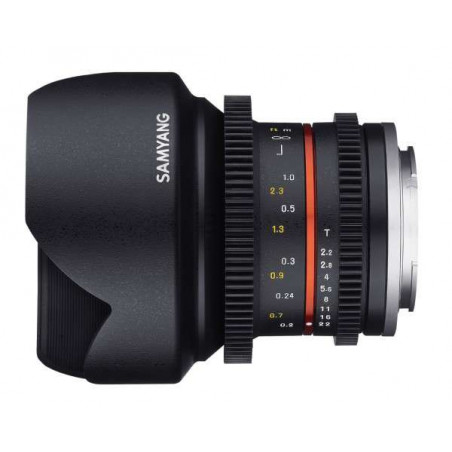 SY12VT Samyang obiettivo 12mm T2.2 MTF