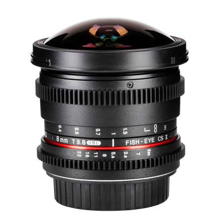 SY83VS SAMYANG OBIETTIVO 8MM T/3,8 VDSLR UMC FISH-EYE CS II SONY E-MOUNT