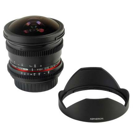 SY83VS SAMYANG OBIETTIVO 8MM T/3,8 VDSLR UMC FISH-EYE CS II SONY E-MOUNT