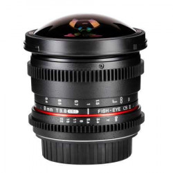 SY83VN SAMYANG OBIETTIVO 8MM T/3,8 VDSLR UMC FISH-EYE CS II NIKON
