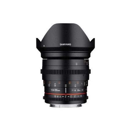 SY20VM SAMYANG OBIETTIVO 20MM T1,9 ED AS UMC VDSLR CANON M