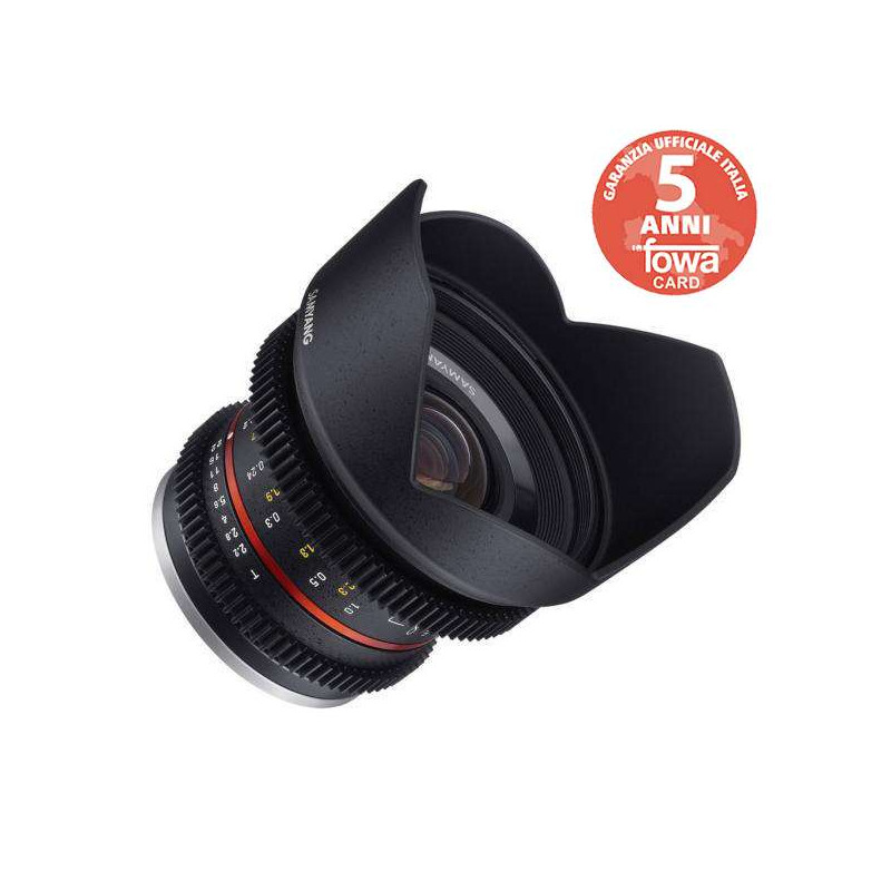 SY12VM Samyang obiettivo 12mm T2.2 CANON M