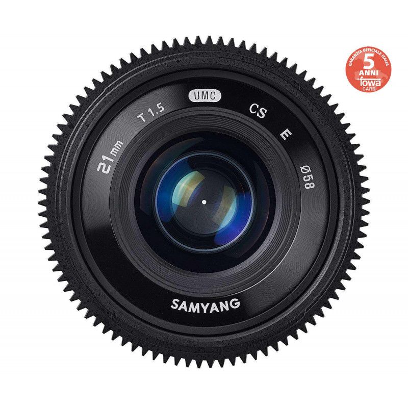 SY21VE SAMYANG OBIETTIVO 21MM T/1,5 ED AS UMC CS SONY E