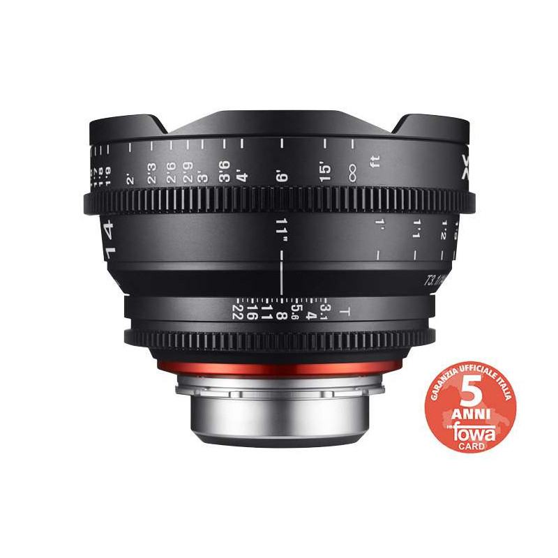 SYX14C Samyang XEEN Obiettivo 14mm T3.1 FF Cine Canon