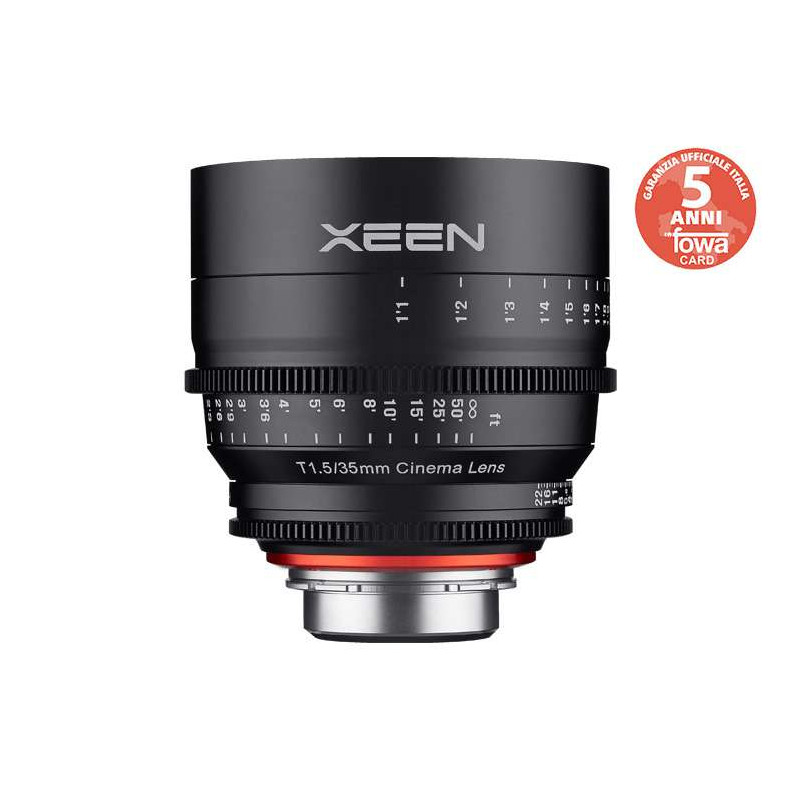 SYX35C Samyang XEEN Obiettivo 35mm T1.5 FF Cine Canon