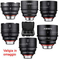 Kit Xeen 6 Obiettivi 4K, hardcase in omaggio