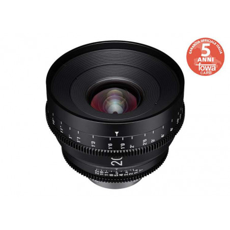 SYX20P Samyang XEEN Obiettivo 20mm T1.9 FF Cine PL