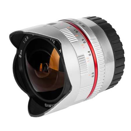 SY8CMB Samyang Obiettivo 8mm fisheye F2.8 II Canon M