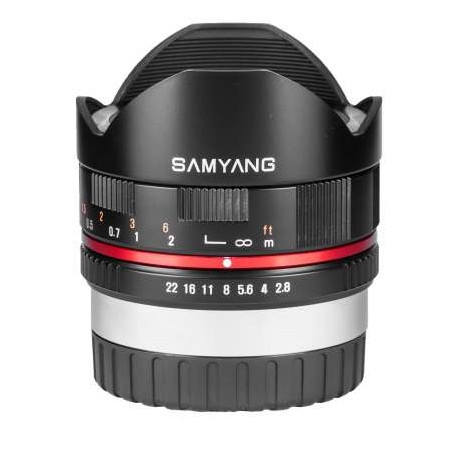 SY8CMB Samyang Obiettivo 8mm fisheye F2.8 II Canon M